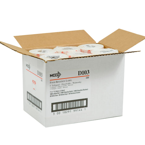 National Checking LABEL WED 1X1 DISSOLVE-A-WAY