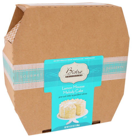 Bistro Collection Lemon Mousse Melody Cake, 67 Ounce -- 2 per case.