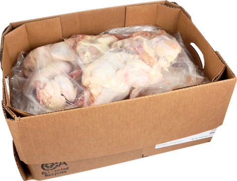 Tyson® CHICKEN HALVES SPLIT WOG ESL 3.00-3.25 10087890928