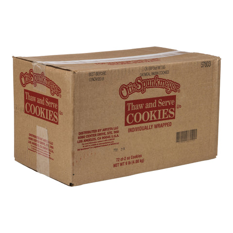 Cookie Oatmeal Raisin Thaw & Serve Iw 2 Oz