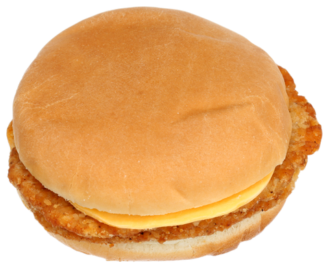 Sandwich Chicken Original W/ Cheddar Cheese On A Bun 5.5 Oz 38911-0928
