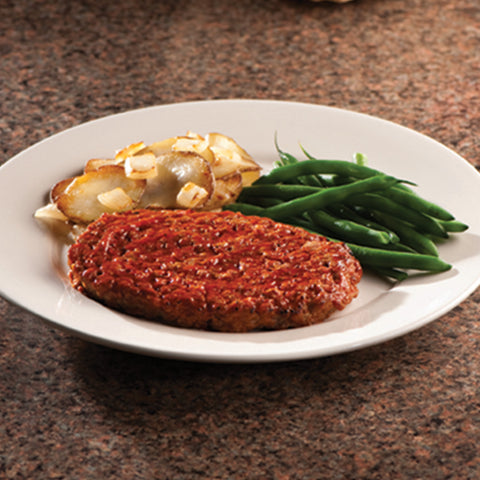 Advancepierre™ BEEF MEATLOAF SLICE WITH KETCHUP GLAZE FC 6 OZ 10000010579