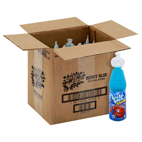 Kool-Aid Bursts Berry Blue Ready-to-Drink Juice, 6.75 ounce -- 12 per case