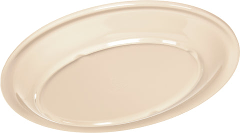 Platter Tray Oval Kingline™ Melamine Tan 12x9