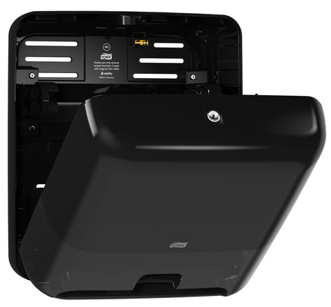 Tork Matic Black Elevation Hand Towel Roll Dispenser with Intuition Sensor, 13 x 8 x 14.5 inch