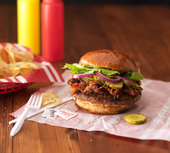 Beef Patty Ground Seasoned 75/25 4 Oz