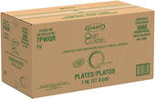 Dart Quiet Classic® PLATE FOAM LAMINATED WHITE 7