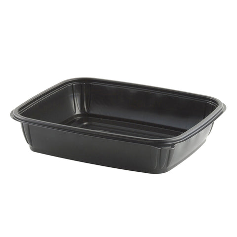 Mega-Meal® TRAY SERVING PLASTIC BLACK M1200 100 OZ