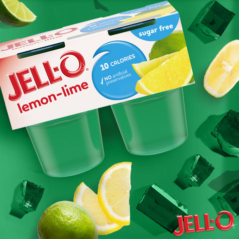 Gelatin Lemon Lime Sugar Free Ready To Eat