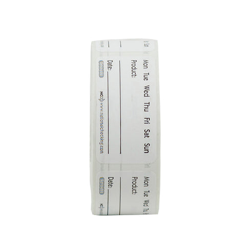 National Checking LABEL PRODUCT REMOVEABLE 1X2