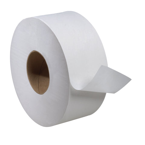 Tissue Bath Jumbo Roll White 1 Ply