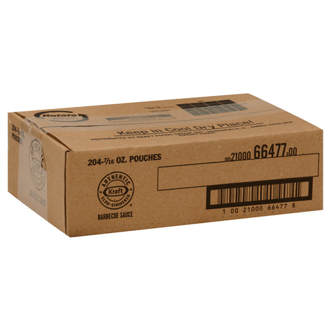 Kraft Single Serve BBQ Sauce Packet, 0.44 ounce -- 200 per case