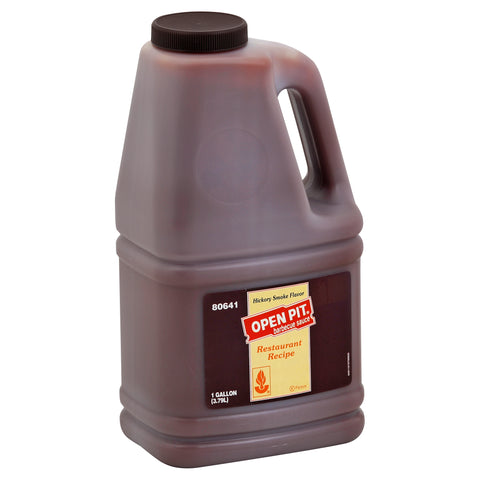 Open Pit Hickory Barbecue Sauce Jug, 1 Gallon -- 4 per Case
