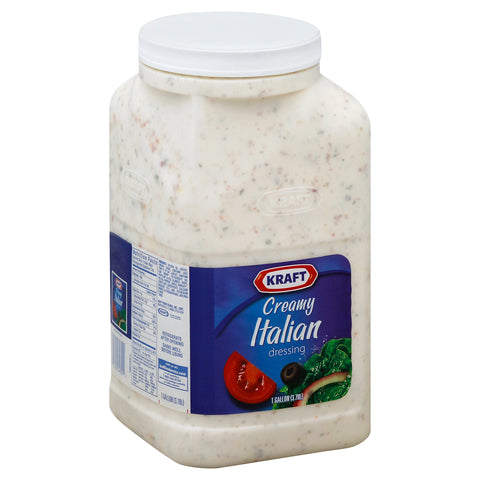 Dressing Kraft Creamy Italian 4 Count 1 Gallon
