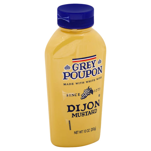 Grey Poupon Dijon Mustard Squeeze 12 Case 10 Ounce
