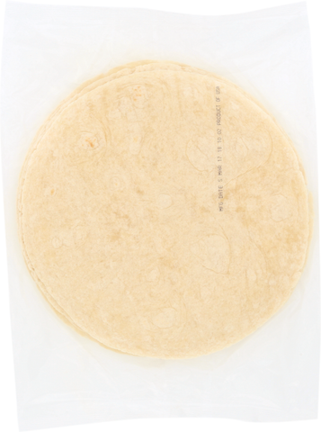 Tortilla Flour White Pressed 10