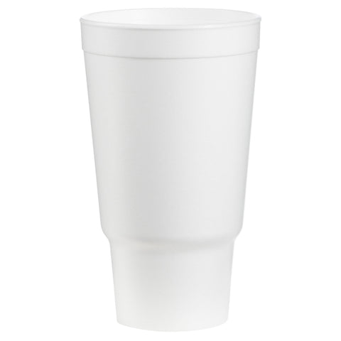 Swadley's CUP FOAM WHITE LOGO 32 OZ