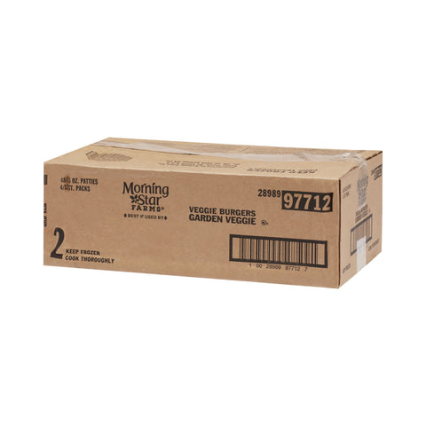 Kelloggs Morningstar Garden Veggie Pattie, 3.5 Ounce -- 48 per case.
