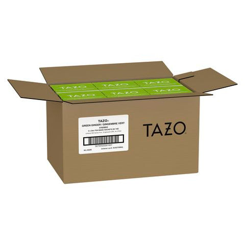 Tazo TEA GREEN GINGER HOT IN FILTERBAGS W/ DISPENSER
