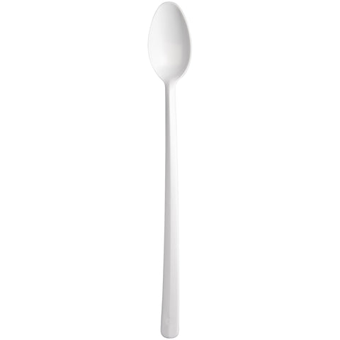 Dart Bonus White Light Weight Polypropylene Teaspoon, 8 inch Length -- 1000 per case