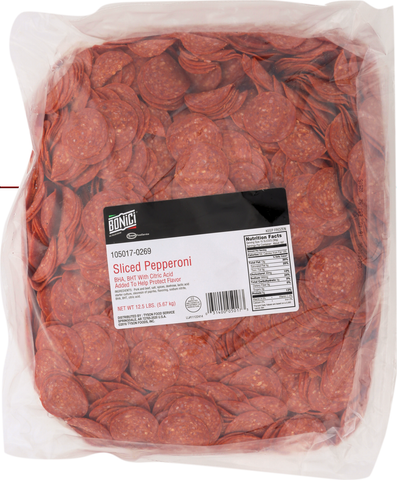 Bonici® PEPPERONI SLICED 14/OZ 11050170269