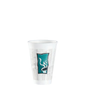 Dart CUP FOAM HOT UPTOWN SRS LID 16 OZ
