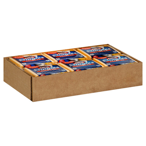Kraft American Sliced Cheese, 8 Ounce -- 12 per case.