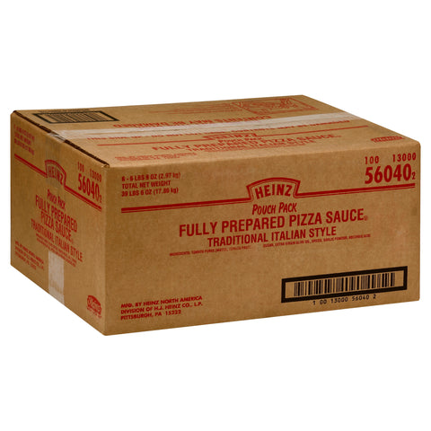 Heinz® SAUCE PIZZA FULLY PREPARED ITALIAN STYLE POUCH PACK 560400