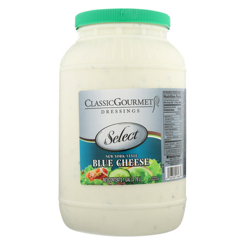 Ventura Foods Classic Gourmet Select New York Style Blue Cheese Dressing, 4 Gallon.