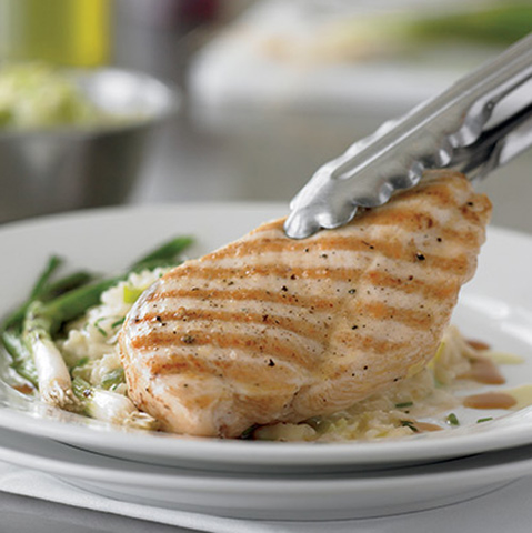 Tyson Boneless/Skinless Savory Tenderpressed Chicken Breast Fillet, 7 Ounce -- 6 per case.