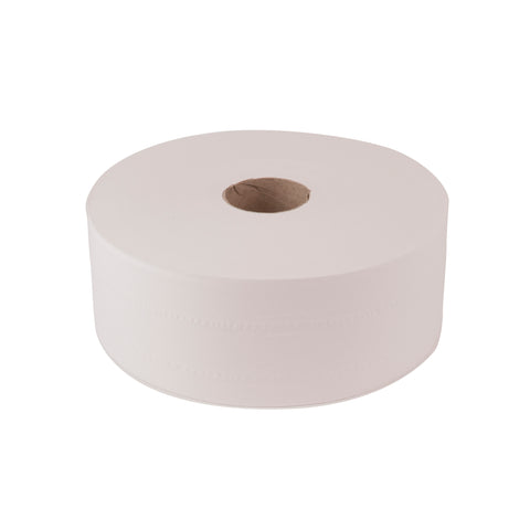 Essity Tork Advanced 100 Percent Recycled Fibre Paper 2-Ply Jumbo Bath Tissue Roll, 1600 Feet -- 6 per case