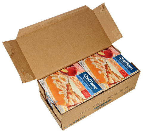 Pie Peach Lattice Thaw & Serve 8 Cut