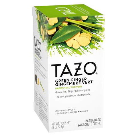 Tazo TEA GREEN GINGER HOT IN FILTERBAGS W/ DISPENSER 000151600/67483227