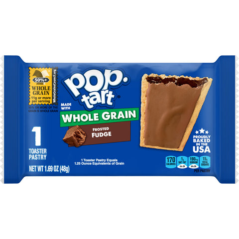 Kelloggs Pop-Tarts Whole Grain Blueberry Toaster Pastry, 1.76 Ounce -- 120 per case