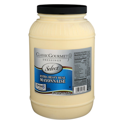 Classic Gourmet Mayonnaise Real Extra Heavy, 1 Gallon -- 4 per case.