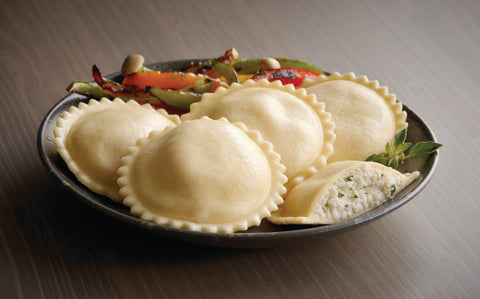 Windsor Rotanelli Cooked Cheese Jumbo Round Ravioli, 1.2 Ounce -- 100 per case.