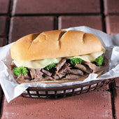 Philly Freedom® BEEF PHILLY STEAK TRADITIONAL FLAT MARINATED W/ FOOD STARCH 5 OZ 10000030500