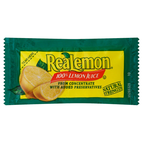 Juice Lemon Single Serve Packet 5300015172/78000698