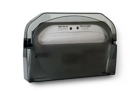 Silhouette® DISPENSER TOILET SEAT COVER 1/2 FOLD WHITE