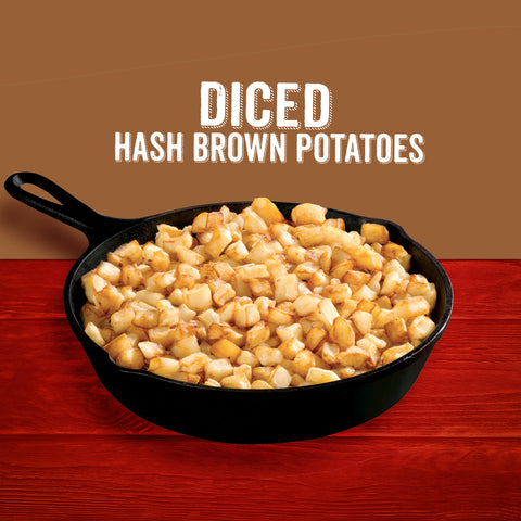 Ore-Ida Diced Hash Brown Potatoes, 2 Pound -- 12 per case