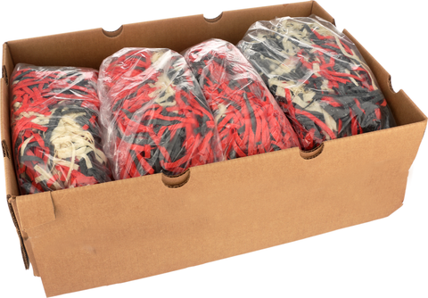 Mexican Original Red, White and Blue Baked Corn Tortilla Strip, 4 Pound -- 4 per case.