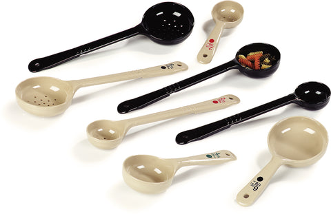 Carlisle MEASURE MISER® PERFORATED LONG HANDLE BLACK 4 OZ