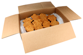 Advancepierre™ BEEF PATTIE HARVEST BREADED NATURAL SHAPE FC CN 3.2 OZ 10000019328