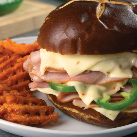 Cheese Pepper Jack Xhot Sliced .67 Oz