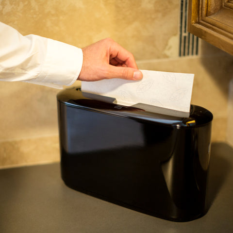 Tork Xpress® DISPENSER TOWEL MILTIFOLD COUNTERTOP BLACK