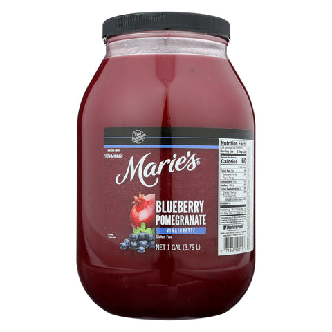 Marie's Blueberry Pomegranate Vinaigrette, 1 gallon -- 2 per case