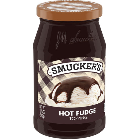 Smuckers Hot Fudge Topping, 11.75 Ounce -- 12 per case.