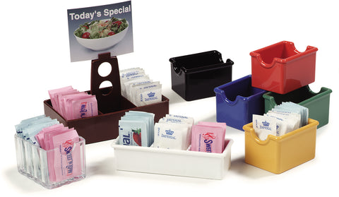 Caddy Sugar Plastic Black-holds 20 Packets