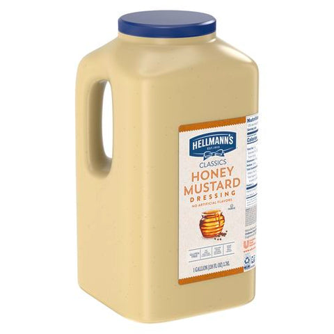 Hellmann's Classics Honey Mustard Salad Dressing Jug, 1 gallon -- 4 per case