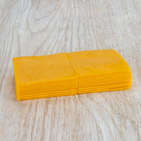 Schreiber CHEESE CHEDDAR SHARP SLICED .73 OZ
